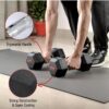 Zoyis 5KG Rubber-Coated Dumbbells