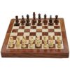 Zoyis Wooden Folding Chess Set 2 Players