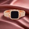 Zoyis Gold Diamond Digital Watch for Girls