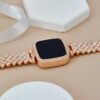 Zoyis Gold Diamond Digital Watch for Girls