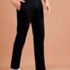 Zoyis black gym lower for men size- 42