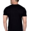 Zoyis Black half-sleeve t-shirt for gym Size - XL