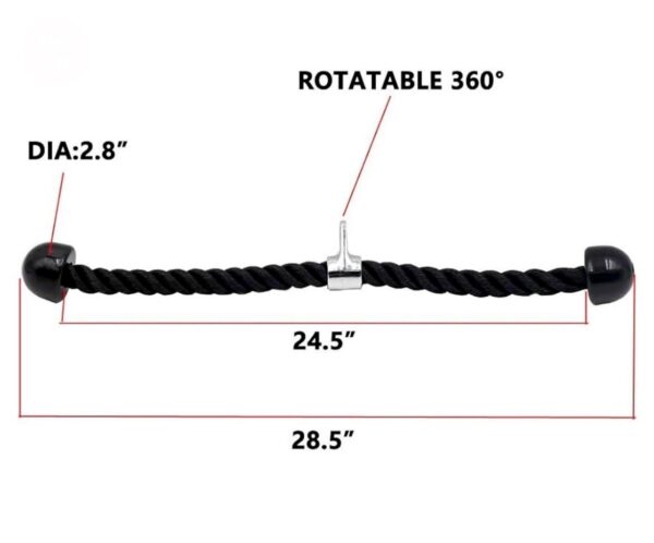 Zoyis Heavy-duty triceps rope
