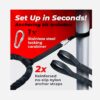 Zoyis workout battle rope for core strength