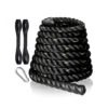 Zoyis workout battle rope for core strength