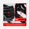 Zoyis workout battle rope for core strength