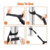Zoyis workout battle rope for core strength