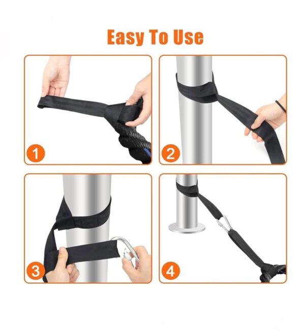 Zoyis workout battle rope for core strength