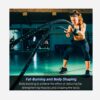 Zoyis workout battle rope for core strength